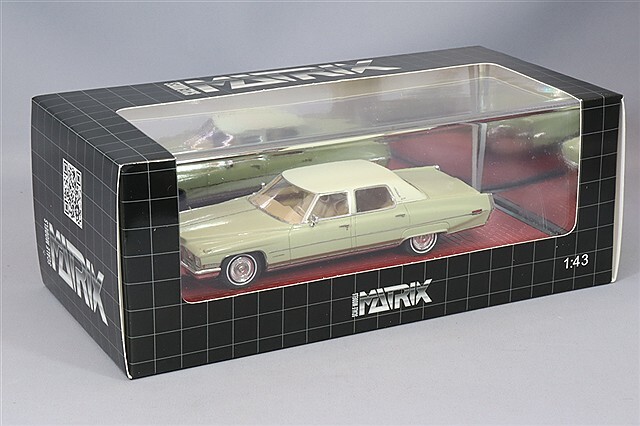 MATRIX 1/43 キャデラック フリートウッド 60 ブロアム 1972