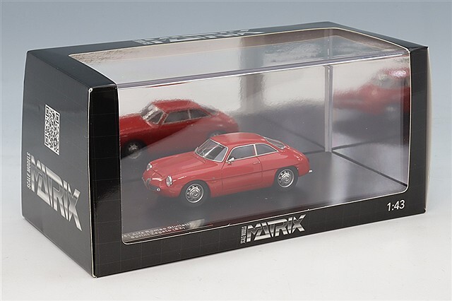 MATRIX 1/43 アルファロメオ ジュリエッタ SZ 1961 レッド