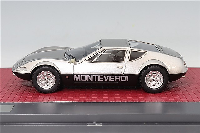 MATRIX 1/43 モンテヴェルディ ハイ GTS 1973 シルバー