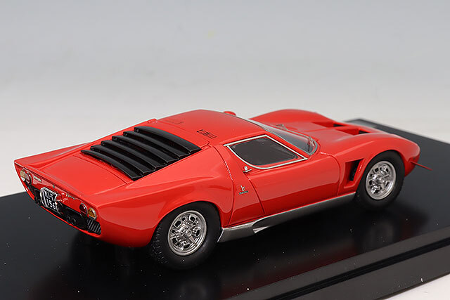 新品未展示 1/43 MR コレクション ランボルギーニ ミウラ S レッド 新品未展示 1/43 MR コレクション ランボルギーニ ミウラ S レッド