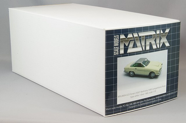 MATRIX 1/18 フェラーリ 250GT ベルリネッタ SWB プロトタイプ ホワイト