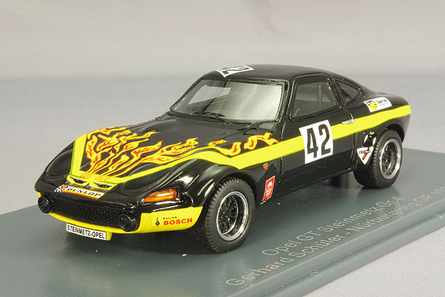 NEO 1/43 オペル GT シュタインメッツ Gr.4 1971 ニュルブルクリングGP  