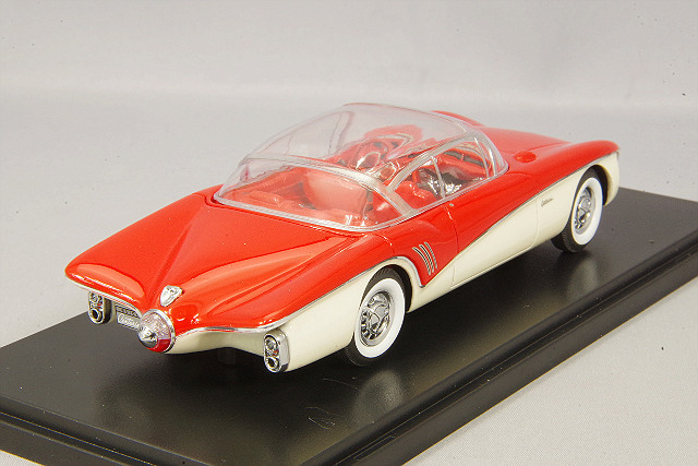 通販でクリスマス 1/43 NEO ビュイック レッド/ホワイト 1956 センチュリオン ミニカー