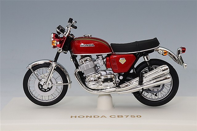 ノレブ 1/18 ホンダ CB750 1969 メタリックレッド