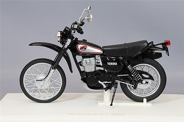 ノレブ 1/18 ヤマハ XT500 1988 ブラック/シルバー