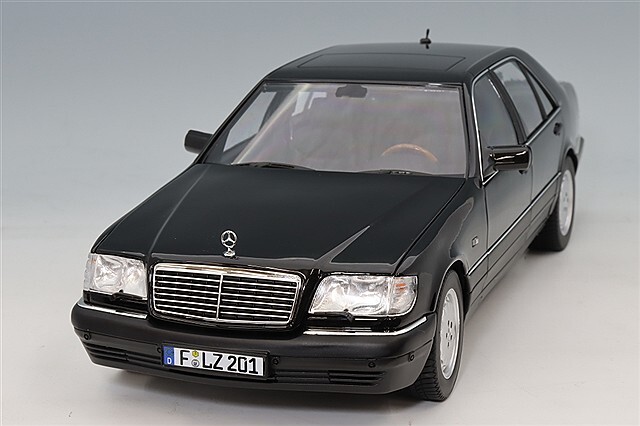 ノレブ 1/18 メルセデスベンツ S600 1997 メタリックオブシディアン