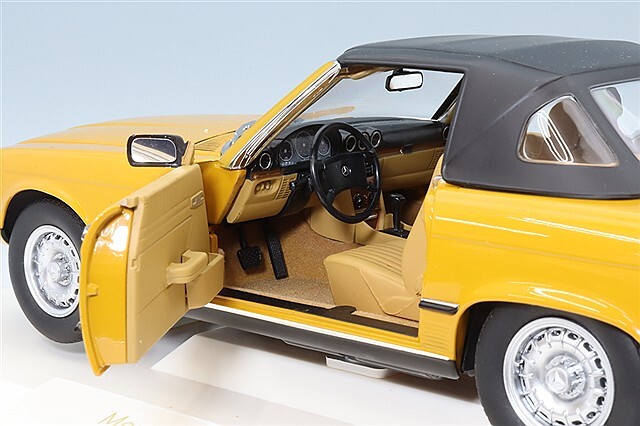 ノレブ 1/18 メルセデスベンツ 450SL 1975 カイエンオレンジ