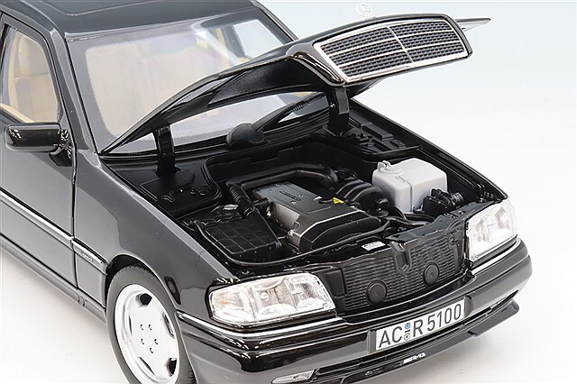 ノレブ 1/18 メルセデスベンツ C36 AMG 1993 メタリックオブシディアン