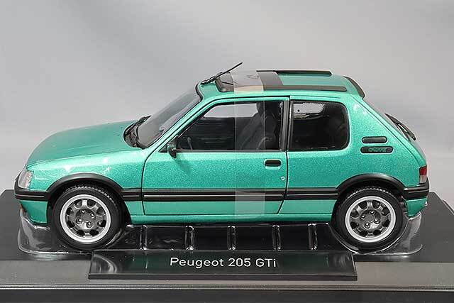 新品 1/43 ノレブ プジョー 205 GTI グリフェ 1990年 グリーン 新品 1/43 ノレブ プジョー 205 GTI グリフェ 1990年 グリーン