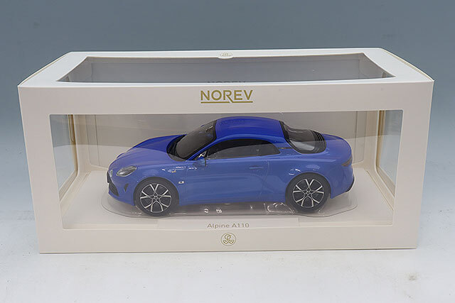 ノレブ 1/18 アルピーヌ A110 Pure 2018 アルピーヌブルー