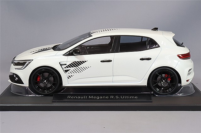 ノレブ 1/18 ルノー メガーヌ R.S. ウルティム 2023 パールホワイト