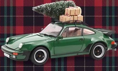 ☆予約品☆ ノレブ 1/18 ポルシェ 911 ターボ 3.3 1980 グリーンクリスマス