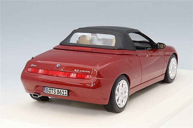 スーパーカー アルファロメオ スパイダー 1/18 レッド 当時物