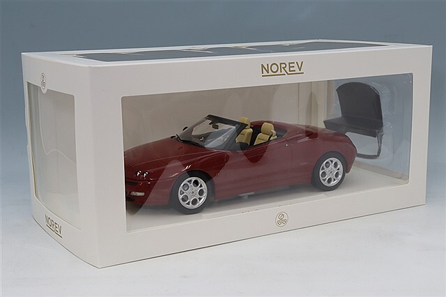 ノレブ 1/18 アルファロメオ スパイダー 1999 メタリックプロテオレッド
