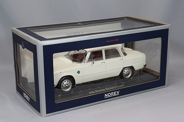 ノレブ 1/18 アルファロメオ ジュリア TI スーパー 1963 ホワイト
