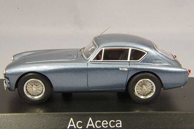 ノレブ 1/43 AC アシーカ 1957 メタリックブルー
