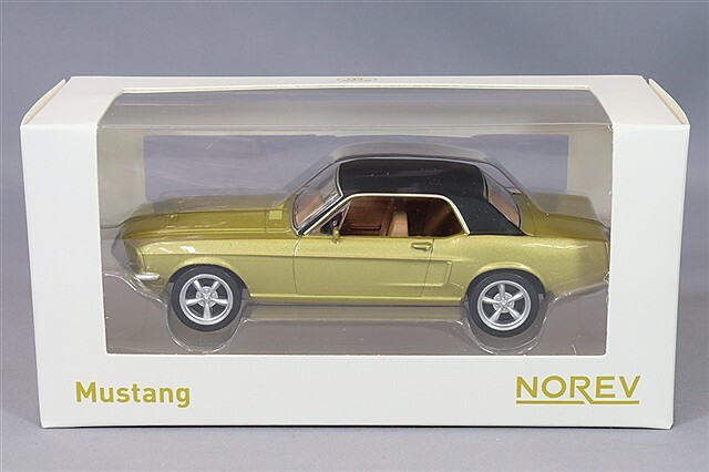ノレブ JETCAR 1/43 フォード マスタング クーペ 1968 ゴールド