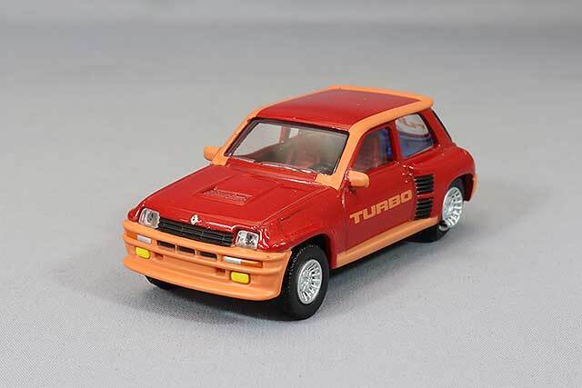 ノレブ MINIJET 3インチ ルノー 5 ターボ 1980 グルナートレッド