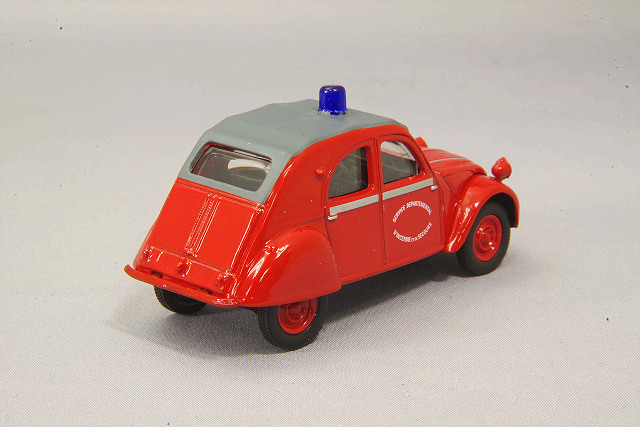 VITTESSE CITROEN 2CV 1957 シトロエン パリ 消防車 ノレブ 3インチ シトロエン 2CV 消防車両