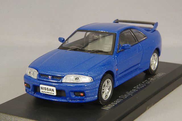 ノレブ 1/43 日産 スカイライン R33 GT-R 1995 ブルー