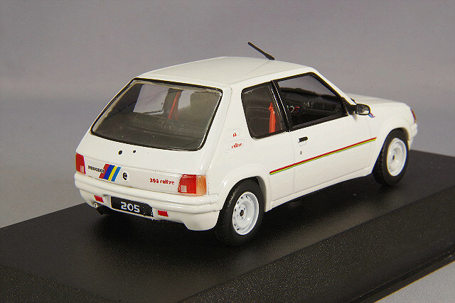 ノレブ 1/43 プジョー 205 ラリー 1988 ホワイト 【再生産】