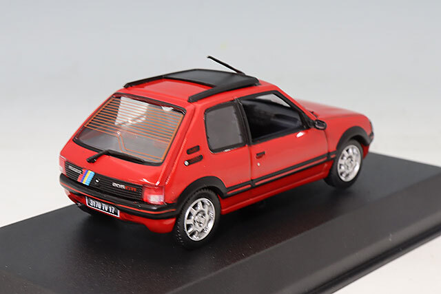 ノレブ 1/43 プジョー 205 GTI 1.9 1991 ヴァレルンガ レッド PTS