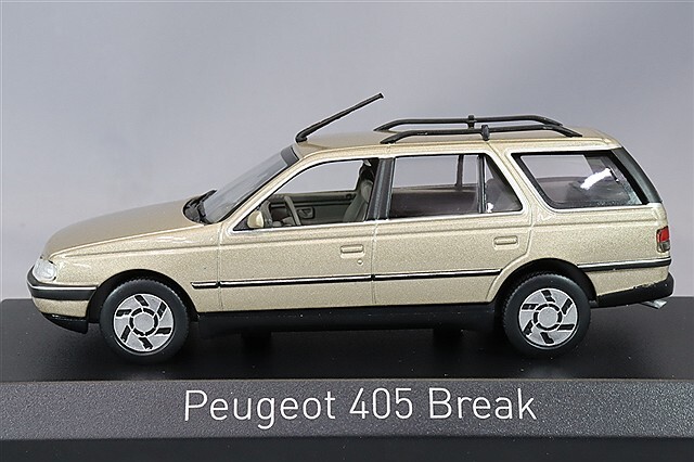 ノレブ 1/43 プジョー 405 ブレーク 1991 メタリックメイフェアベージュ