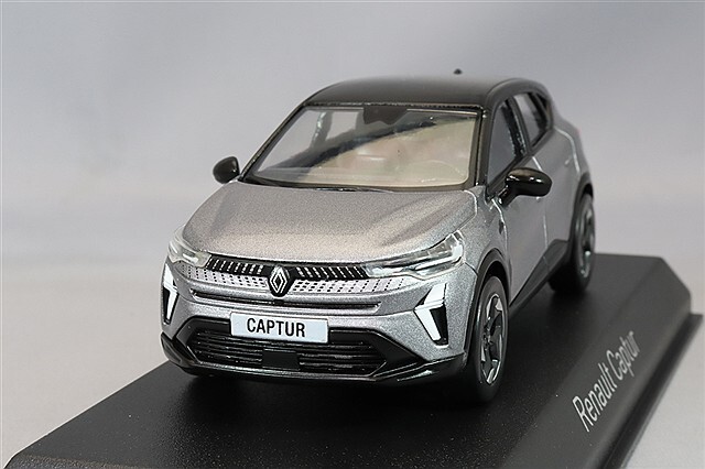ノレブ 1/43 ルノー キャプチャー 2024 オイスターグレー/ブラック