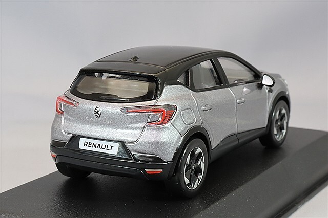 ノレブ 1/43 ルノー キャプチャー 2024 オイスターグレー/ブラック