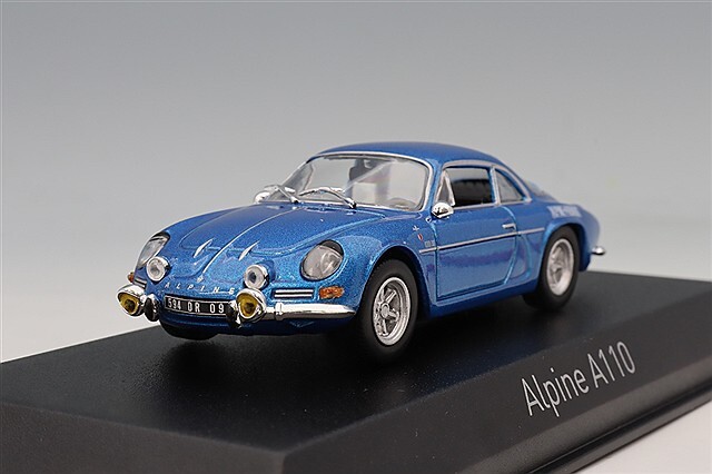 ノレブ 1/43 アルピーヌ A110 1600S 1973 アルピーヌブルー サイドロゴ