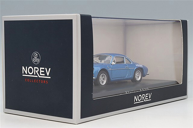 ノレブ 1/43 アルピーヌ A110 1600S 1973 アルピーヌブルー サイドロゴ