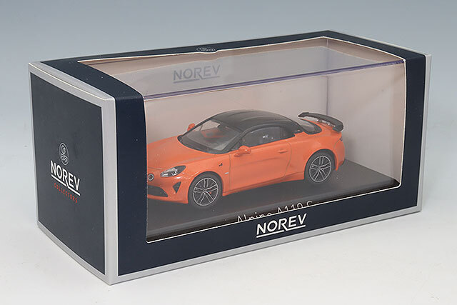 ノレブ 1/43 アルピーヌ A110 S パック エアロ 2022 ファイヤーオレンジ