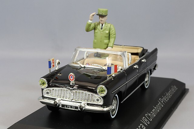 ノレブ 1/43 シムカ V8 シャンボール 大統領公用車 1960
