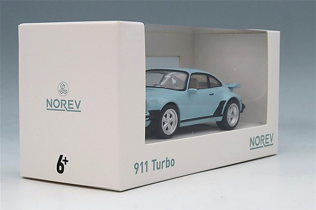 ノレブ JETCAR 1/43 ポルシェ 911 ターボ 1978 ライトブルー