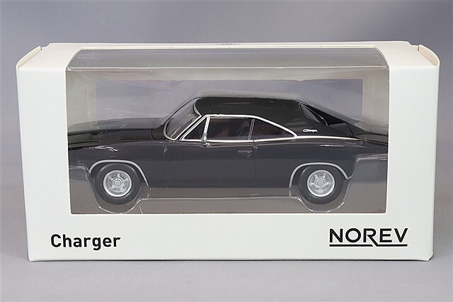 ノレブ JETCAR 1/43 ダッジ チャージャー 1968 ブラック