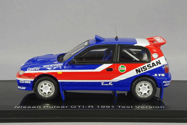 ルミノ 1/43 日産 パルサー GTI-R 1991 テストバーション 【レジン製】 