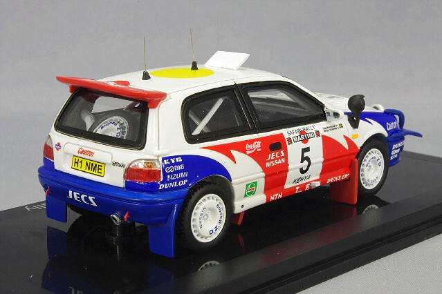 日産 パルサー GTI-R 1992年スウェディッシュラリー3位 №6 1/43  