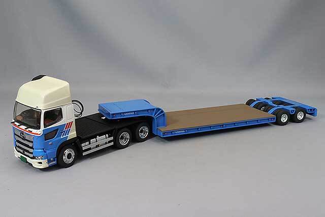 プラッツ 1/50 日野プロフィアSS 6×4 トラクタ & 16輪中低床重量物運搬 