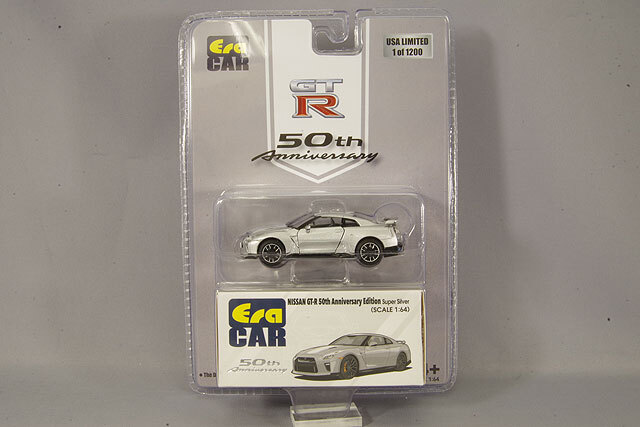 Era CAR 1/64 日産 GT-R 50th アニバーサリー スーパーシルバー