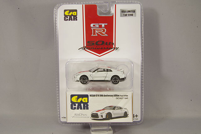 Era CAR 1/64 日産 GT-R 50th アニバーサリー パールホワイト