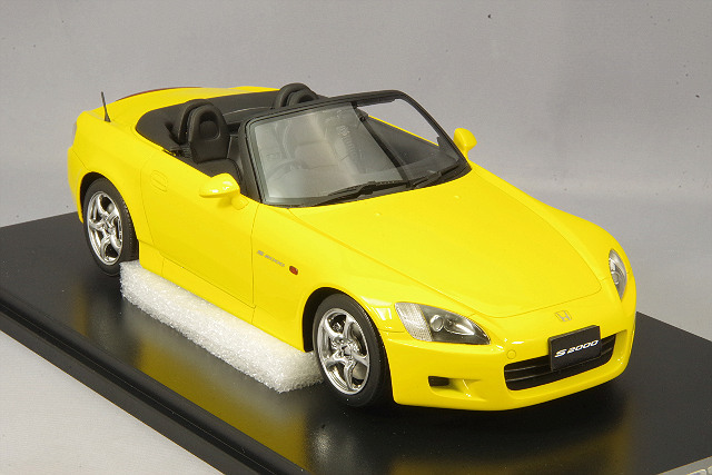 予約販売 ワンモデル スパイエロー S2000 ホンダ 1/18 自動車