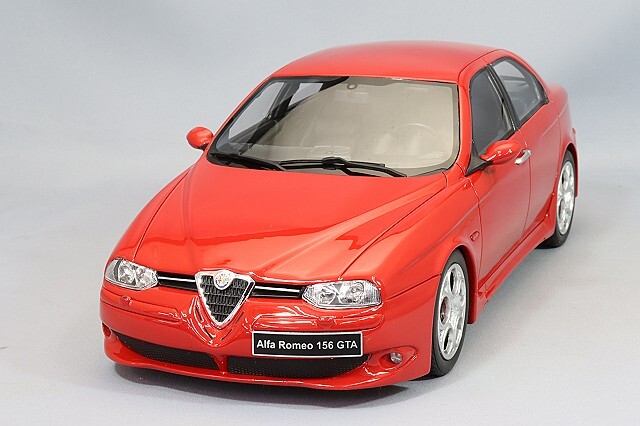 オットー 1/18 アルファロメオ 156 GTA 2002 レッド