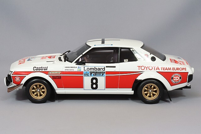 オットー 1/18 トヨタ セリカ RA21 1977 RAC ラリー 2位 #8 H.ミッコラ  
