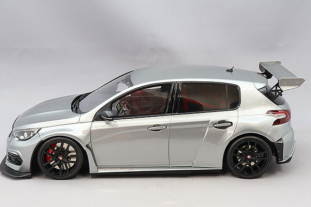 オットー 1/18 プジョー 308 RC BYFACTORY 2020 シルバー
