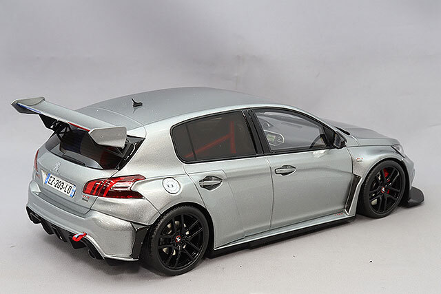 オットー 1/18 プジョー 308 RC BYFACTORY 2020 シルバー