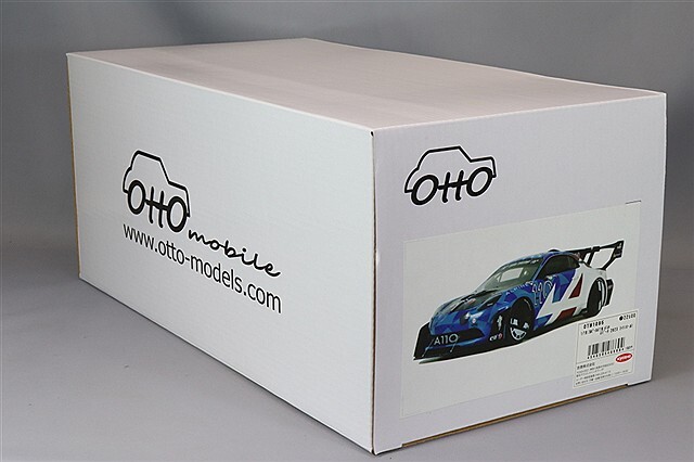アルピーヌ A110 ターボ セヴェンヌラリー 1/18 オットーモービル 京商 アルピーヌ A110 ターボ セヴェンヌラリー 1/18 オットー