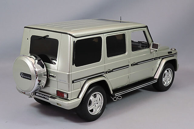 オットー 1/18 メルセデスベンツ Gクラス 55 AMG 2003 シルバー