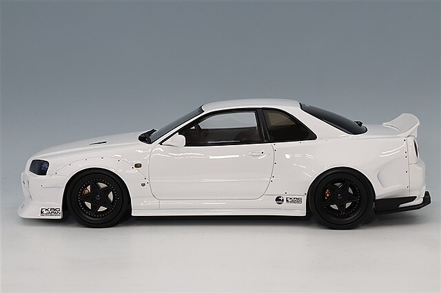 オットー 1/18 日産 スカイライン GT-R (BNR34) by KRC 2019 ホワイト