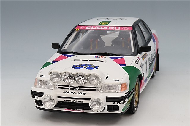 オットー 1/18 スバル レガシィ RS Gr.A 1992 スウェーデン ラリー 2位
