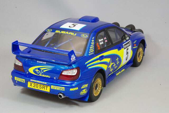 オットー 1/18 スバル インプレッサ WRC ブルー